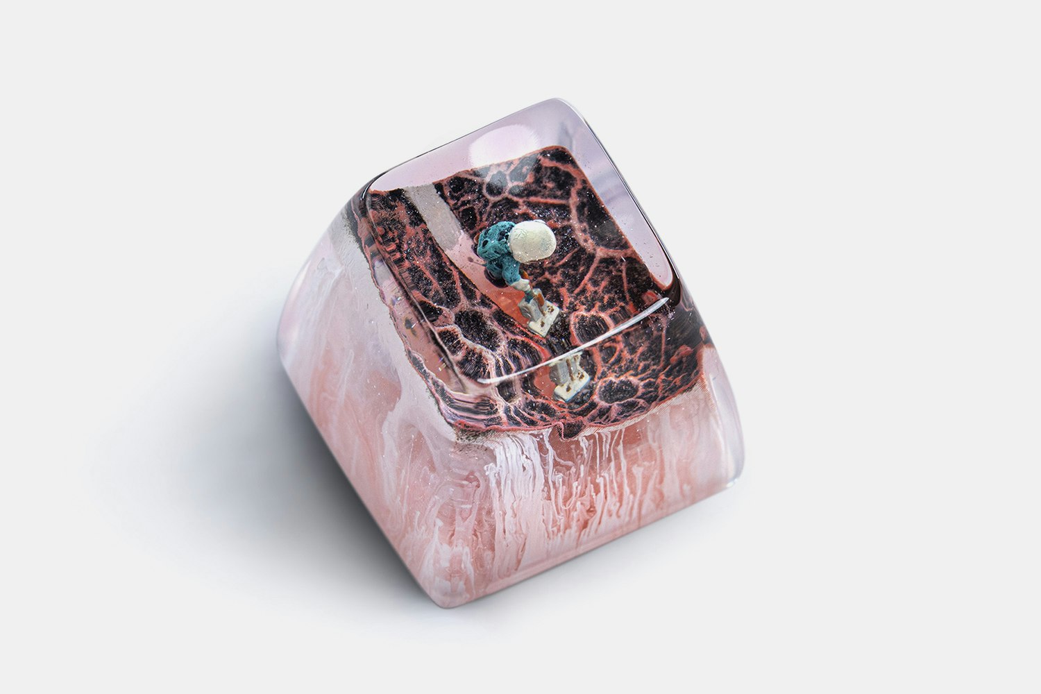 Dwarf Factory Moondust Artisan Keycap