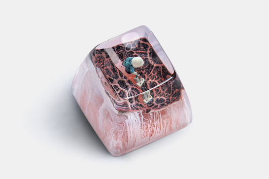 Dwarf Factory Moondust Artisan Keycap