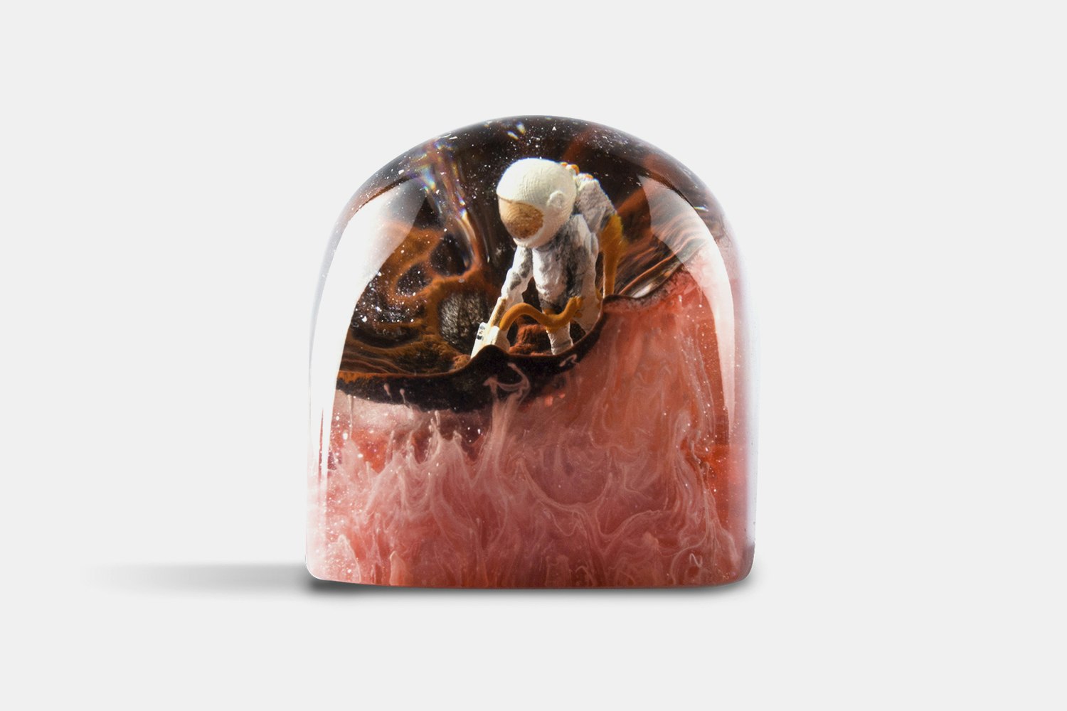 Dwarf Factory Moondust Artisan Keycap