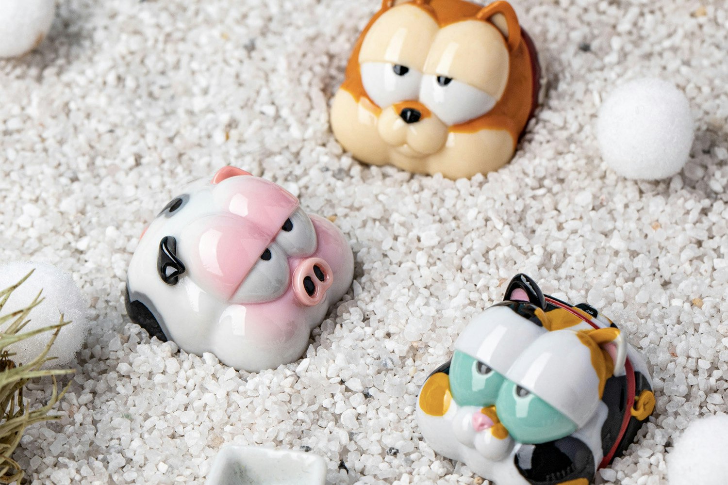 Dwarf Factory Grumpy Pet Shop Artisan Keycap