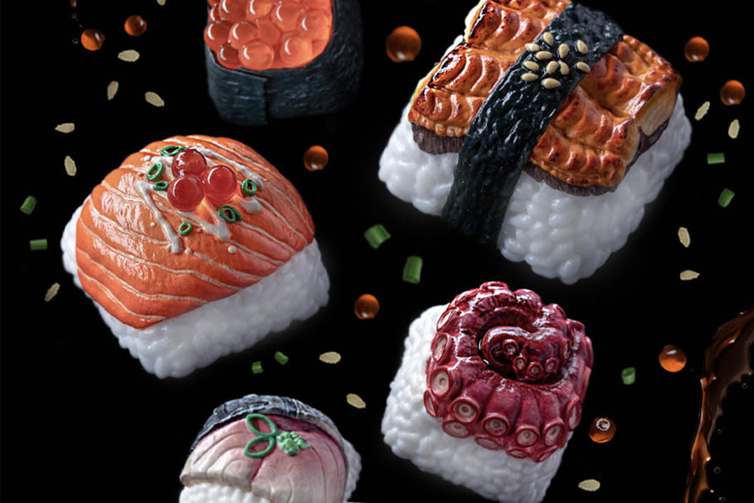 Dwarf Factory Sushiville Artisan Keycap