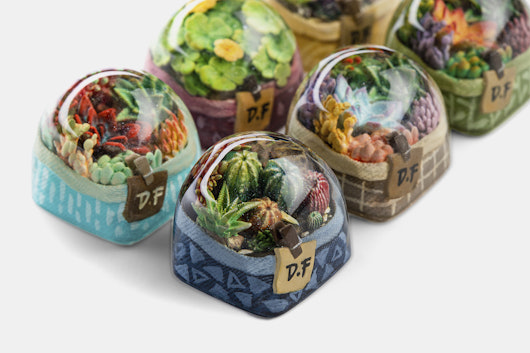 Dwarf Factory Terrarium Resin Artisan Keycap