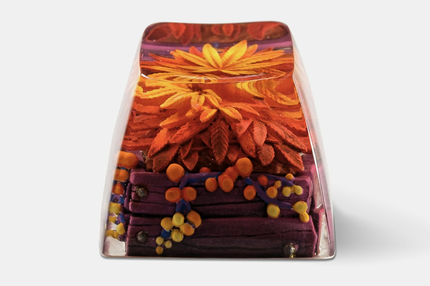 Dwarf Factory Terrarium V2 Rasta Artisan Keycap