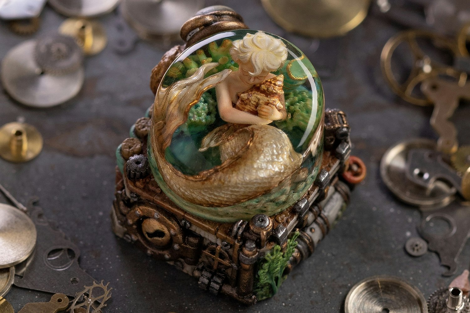 Dwarf Factory The Seacrets Artisan Keycap