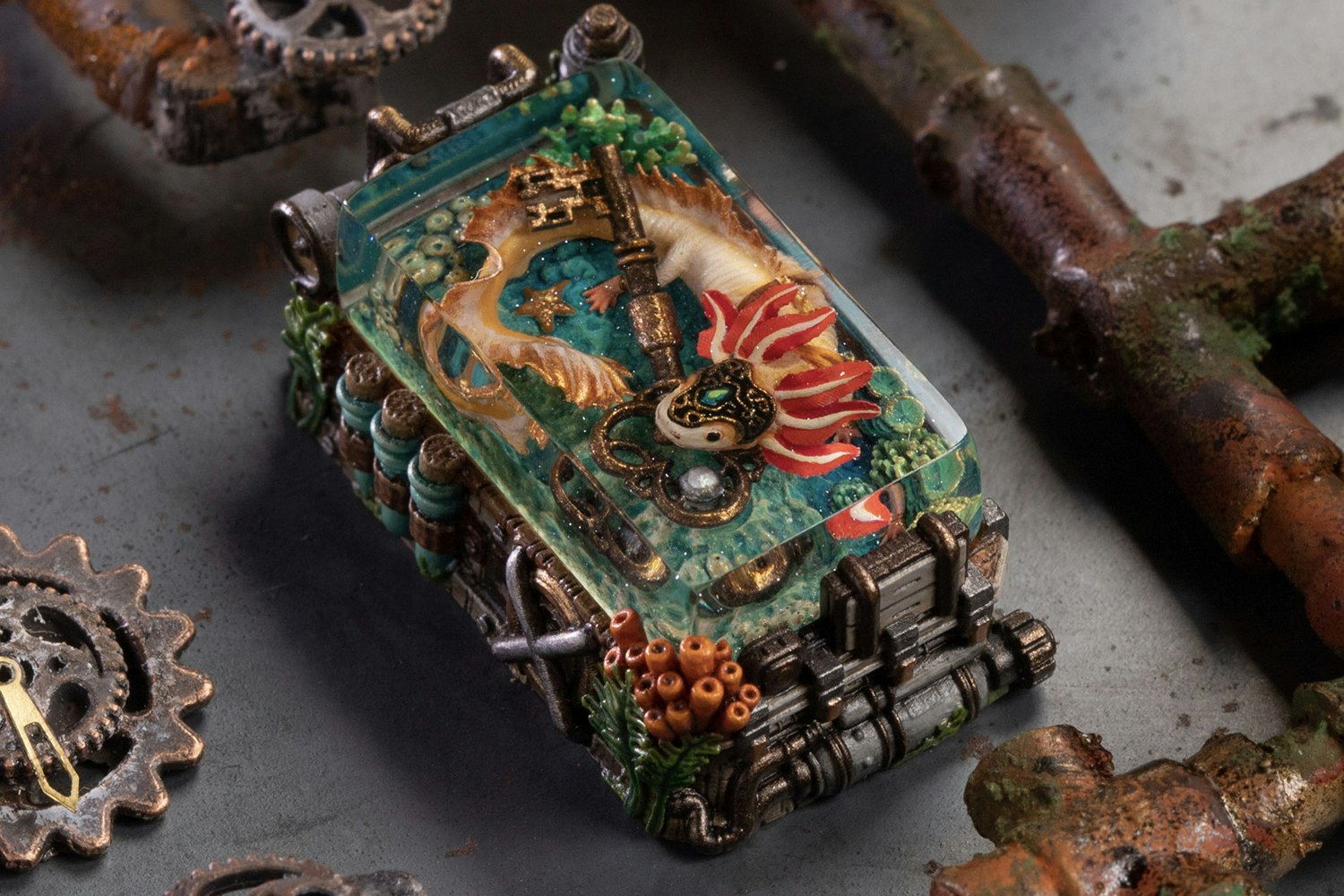 Dwarf Factory The Seacrets Artisan Keycap