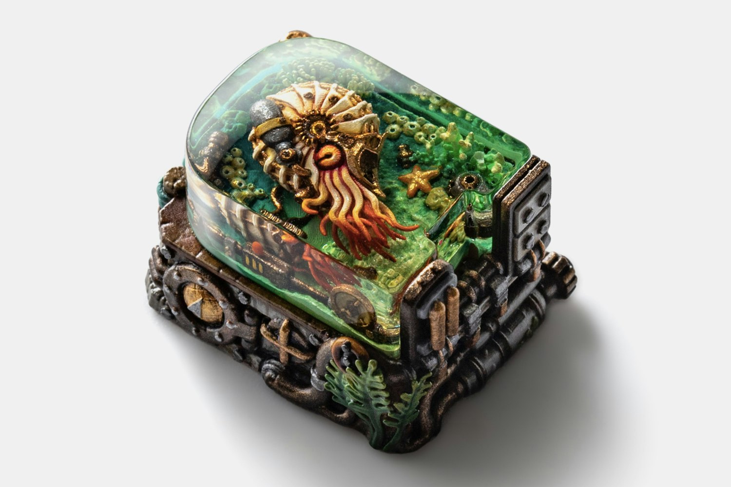 Dwarf Factory The Seacrets Artisan Keycap | Mechanical Keyboards