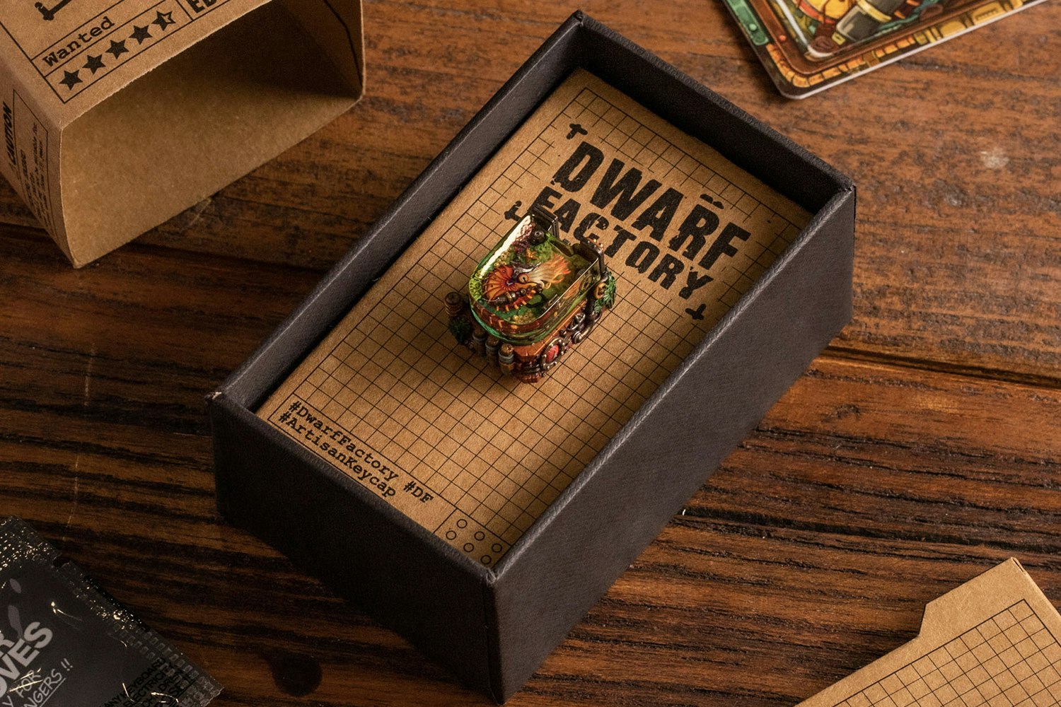Dwarf Factory The Seacrets Artisan Keycap