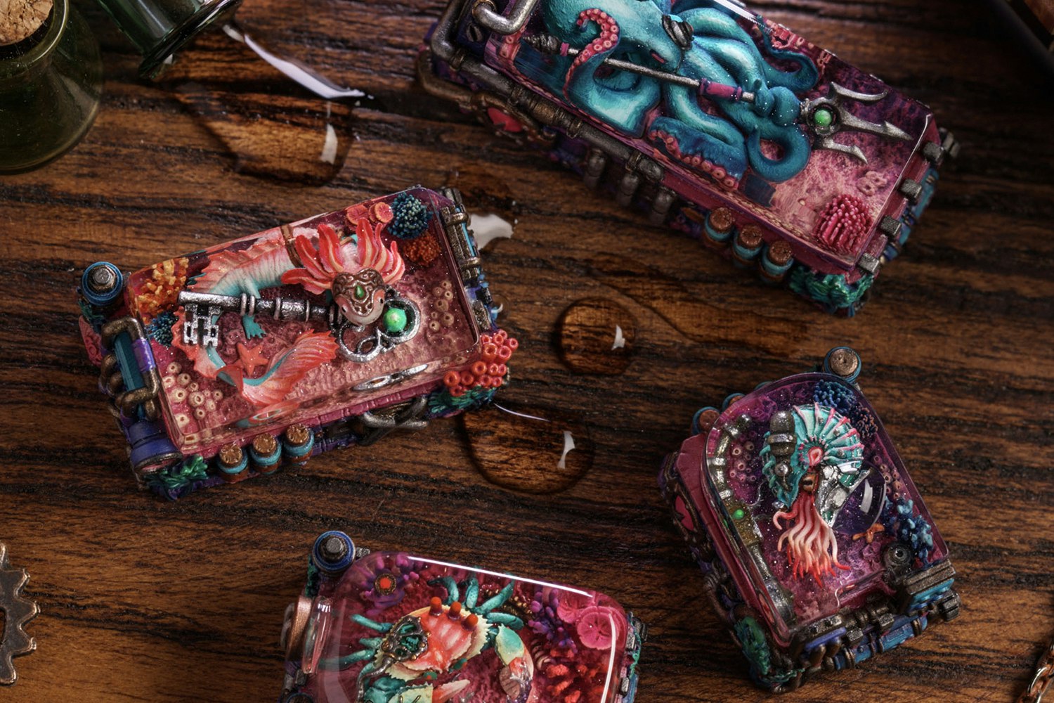 Dwarf Factory The Seacrets Artisan Keycap