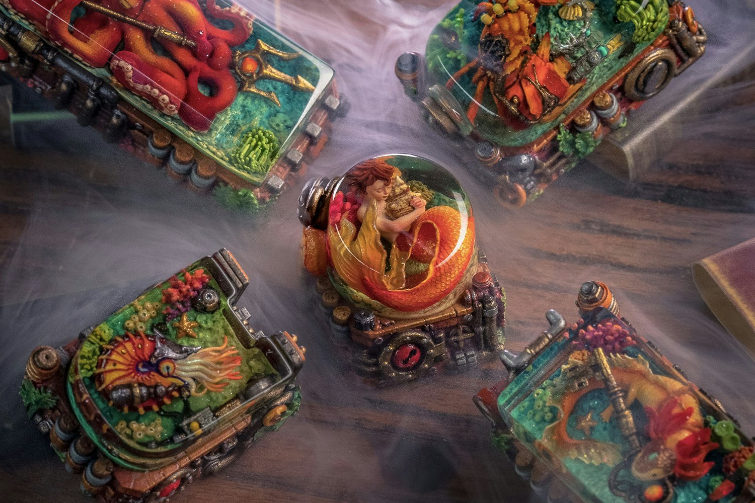 Dwarf Factory The Seacrets Artisan Keycap