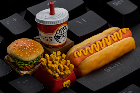 Dwarf Factory x Tinymakesthings Petite Meal Resin Keycap