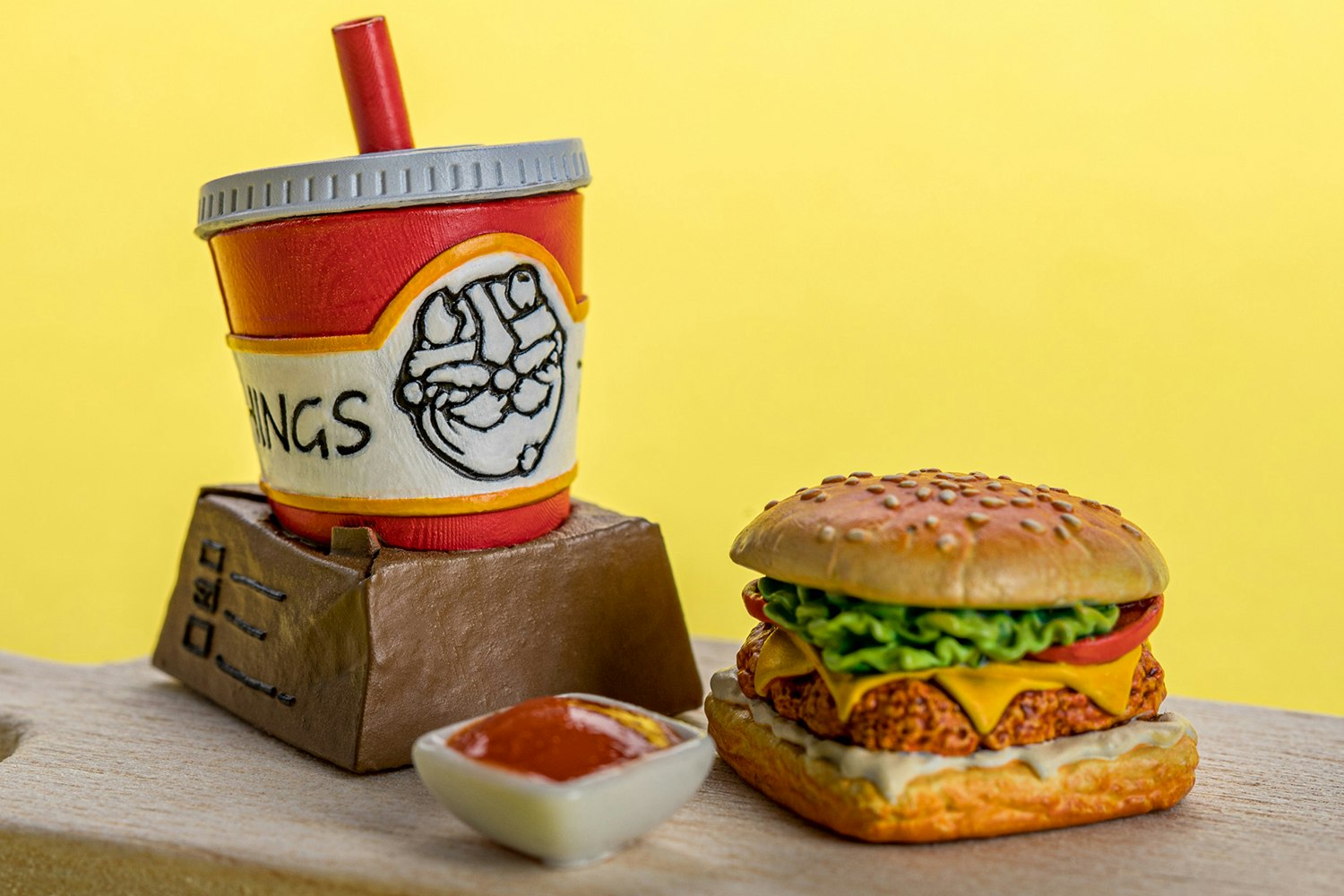 Dwarf Factory x Tinymakesthings Petite Meal Resin Keycap