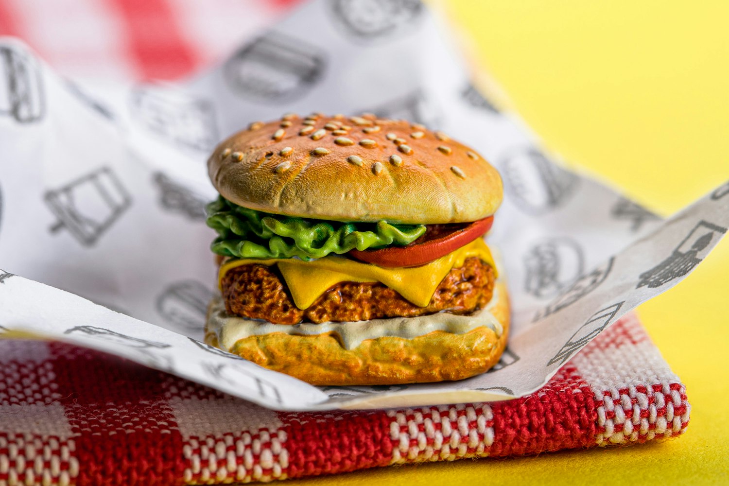 Dwarf Factory x Tinymakesthings Petite Meal Resin Keycap