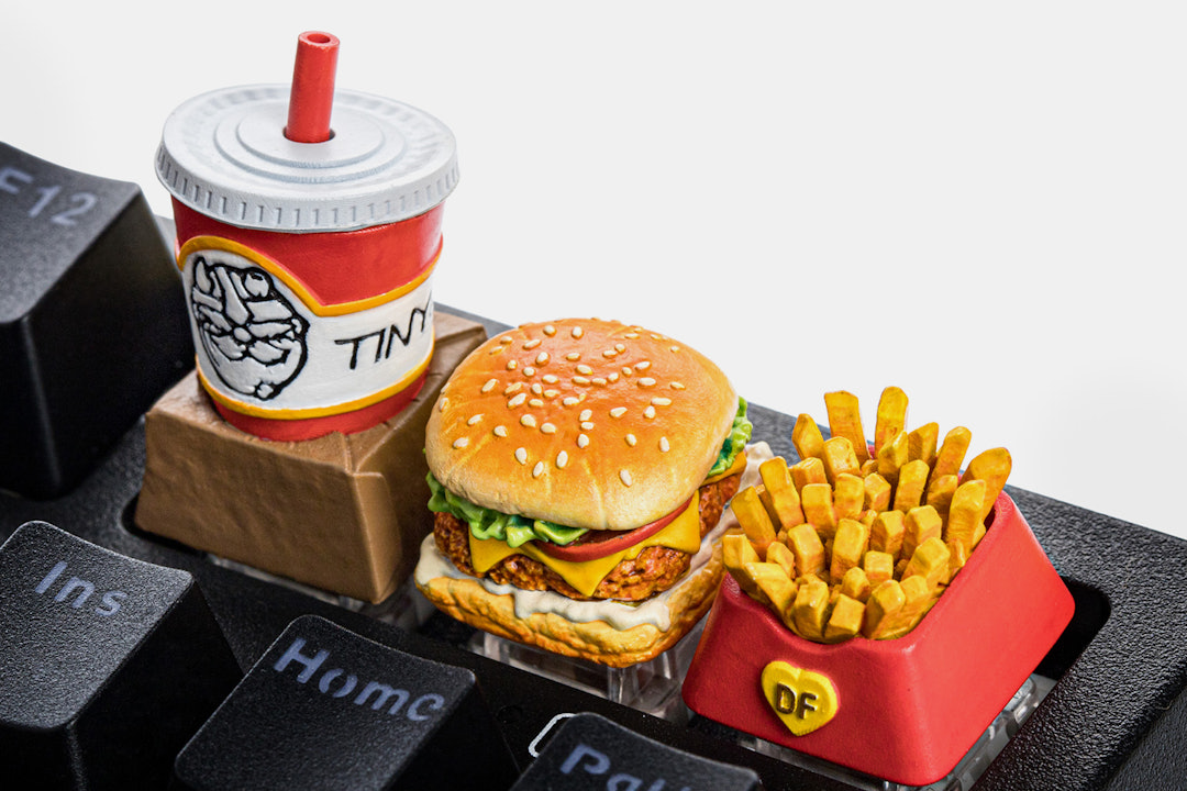 Dwarf Factory x Tinymakesthings Petite Meal Resin Keycap