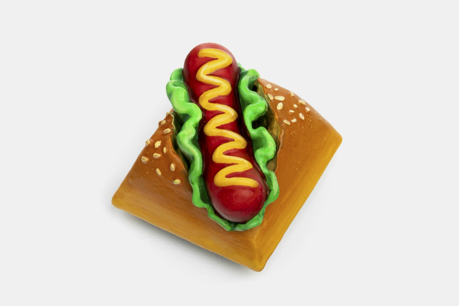 Dwarf Factory Foodie Artisan Keycap - NYC Hot Dog (No Cover)