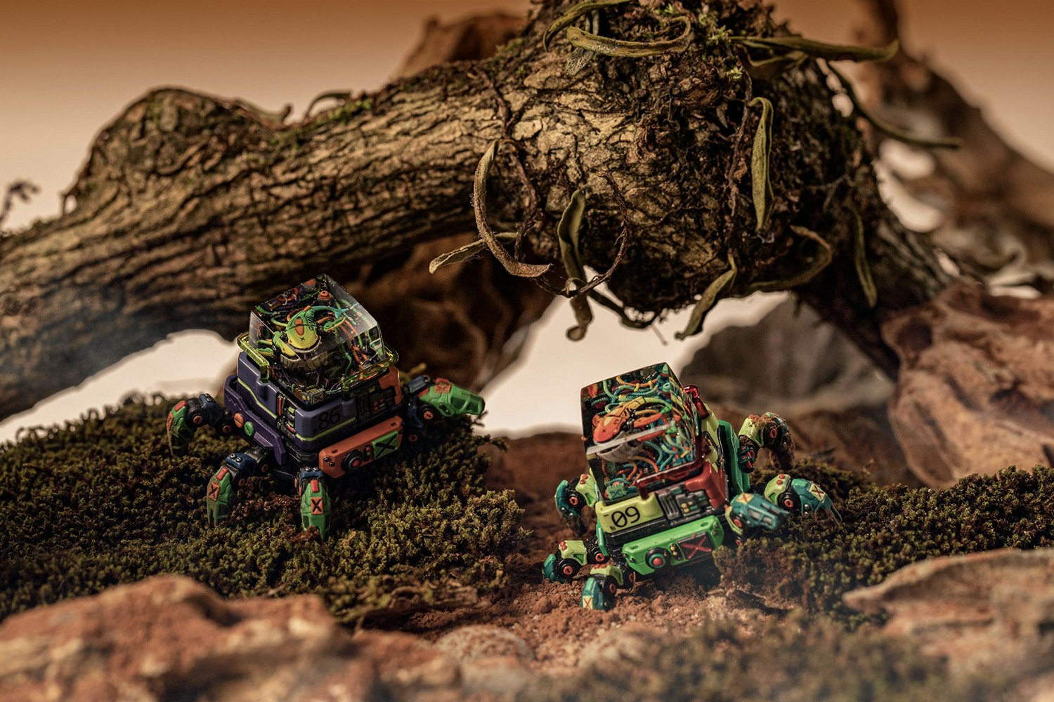 Dwarf Factory XPider Artisan Keycap Holder