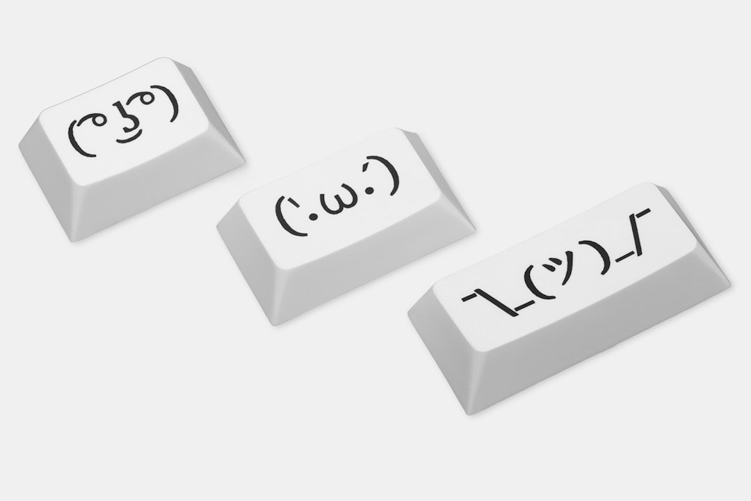 Dye Sublimated Novelty Keycaps (3-Pack)