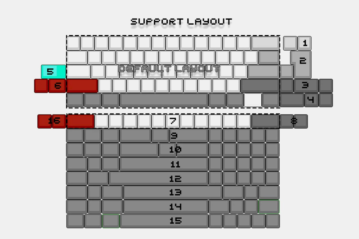 dz60 rev3 pcb