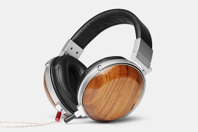 E-MU Wood Headphones w/ Removable Cable