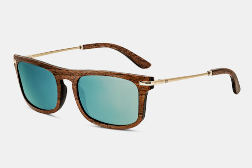 Earth Wood Queensland Polarized Sunglasses