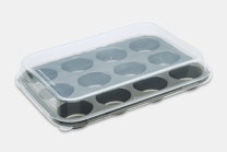 12 Cup Muffin Pan With Lid