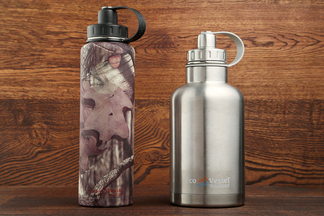 EcoVessel Bigfoot & Boss Triple-Insulated Bottles