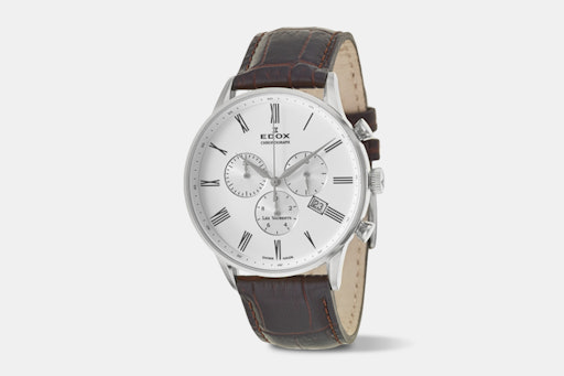 Edox Les Vauberts Chronograph Quartz Watch