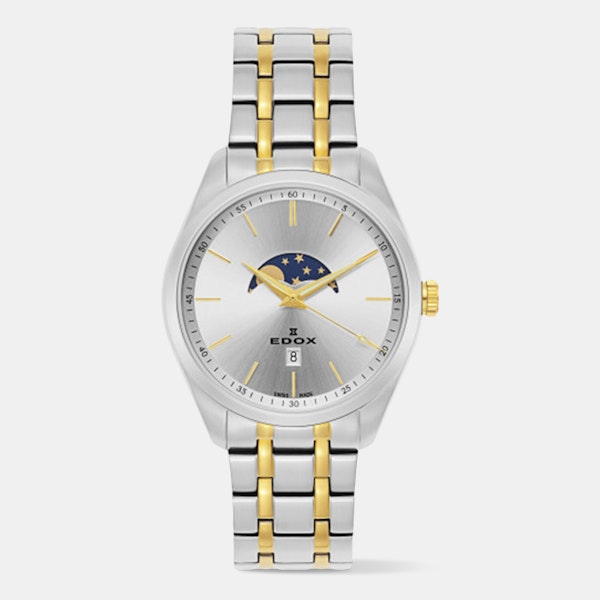 Edox Les Vauberts Moonphase Quartz Watch | Watches | Dive