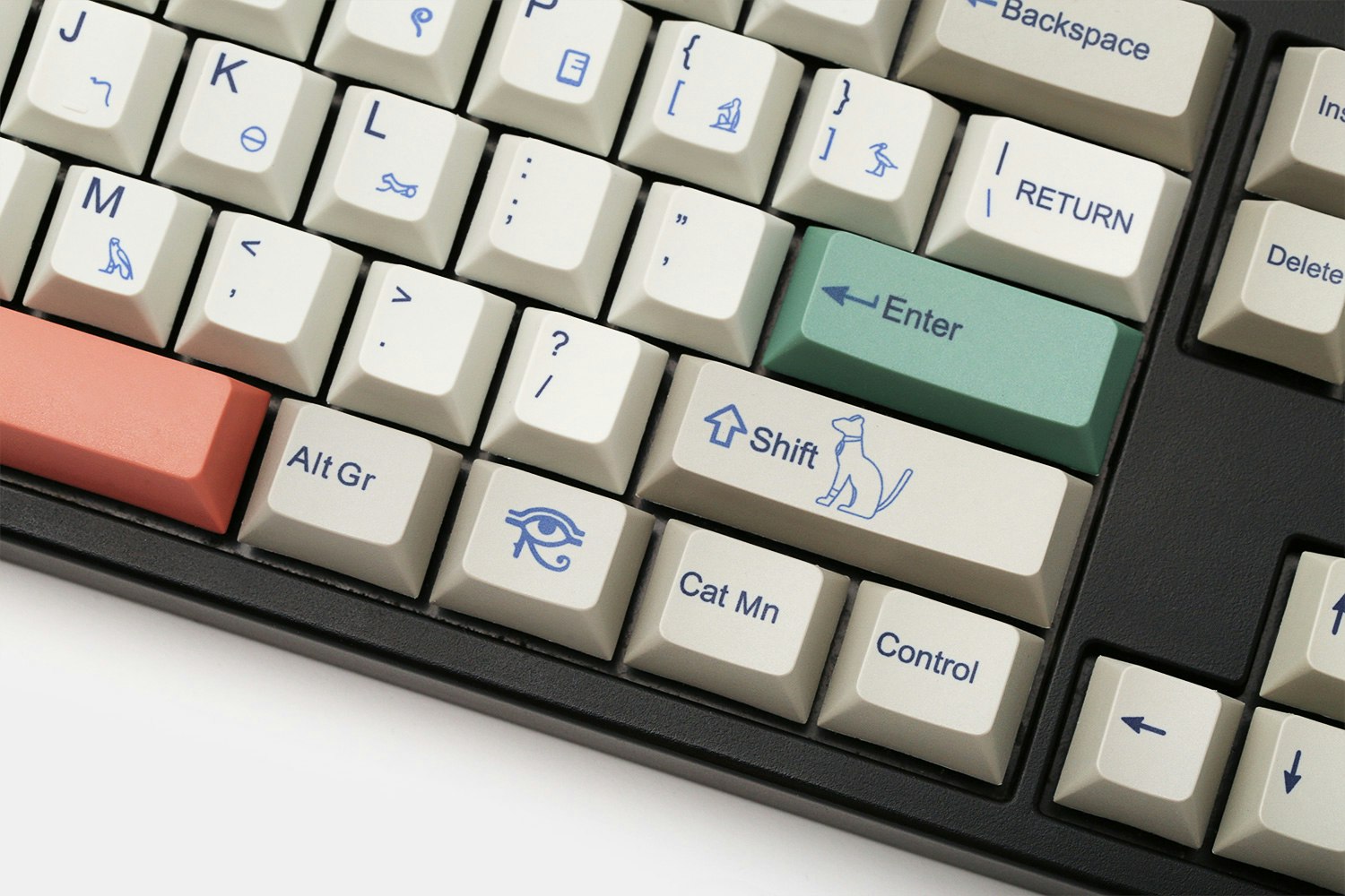Egyptian PBT Dye-Subbed Keycap Set (169 Keys)