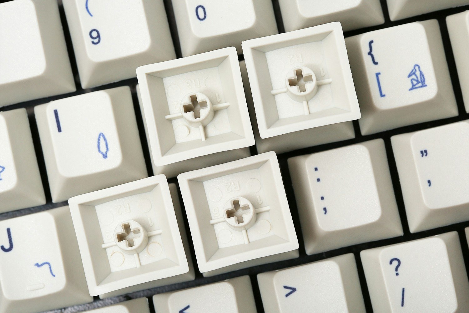 Egyptian PBT Dye-Subbed Keycap Set (169 Keys)