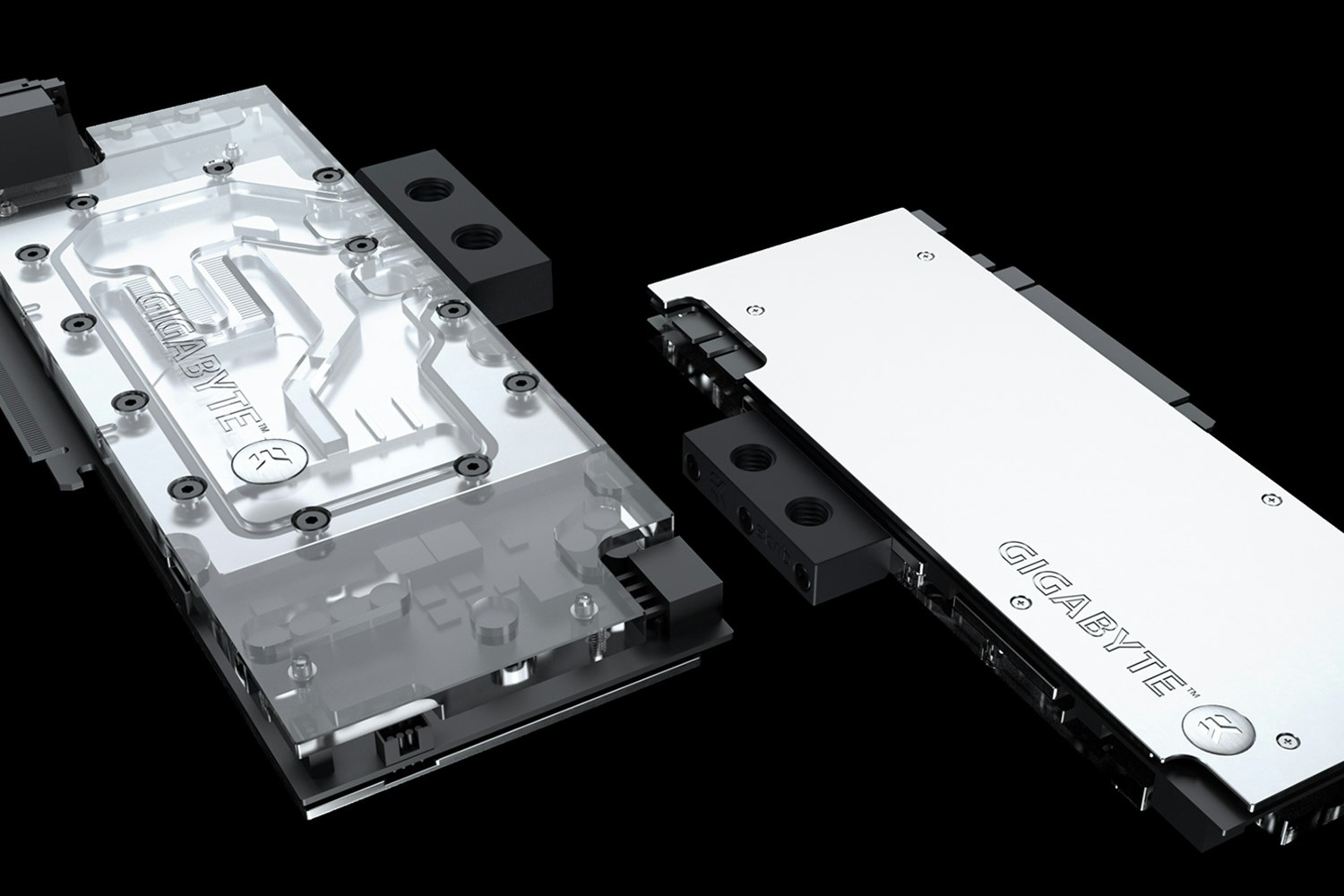 EK GPU Water Cooling Block & Backplate Bundle Computer Cases Drop