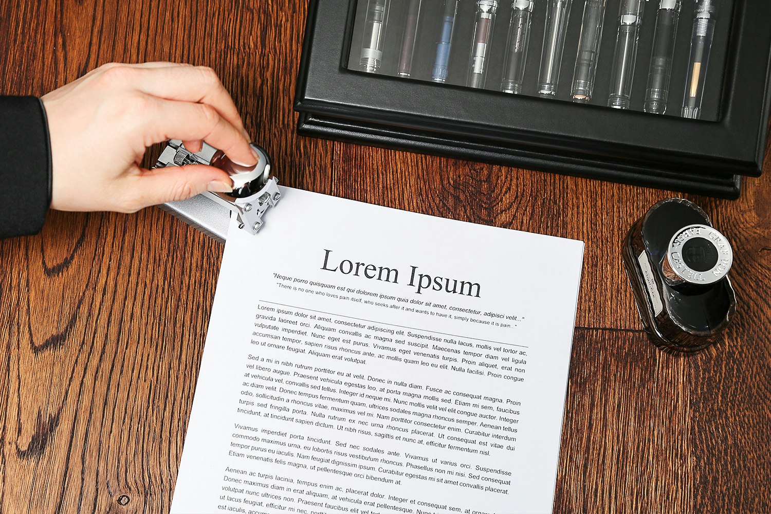 El Casco Luxury Small Desk Stapler