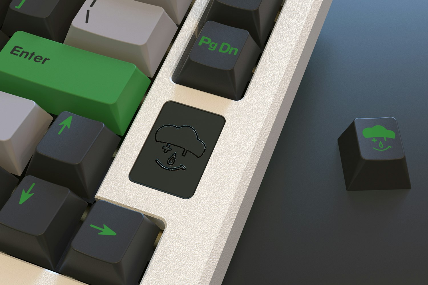 Geekark PBT Dye-Subbed Electronic Keycap Set