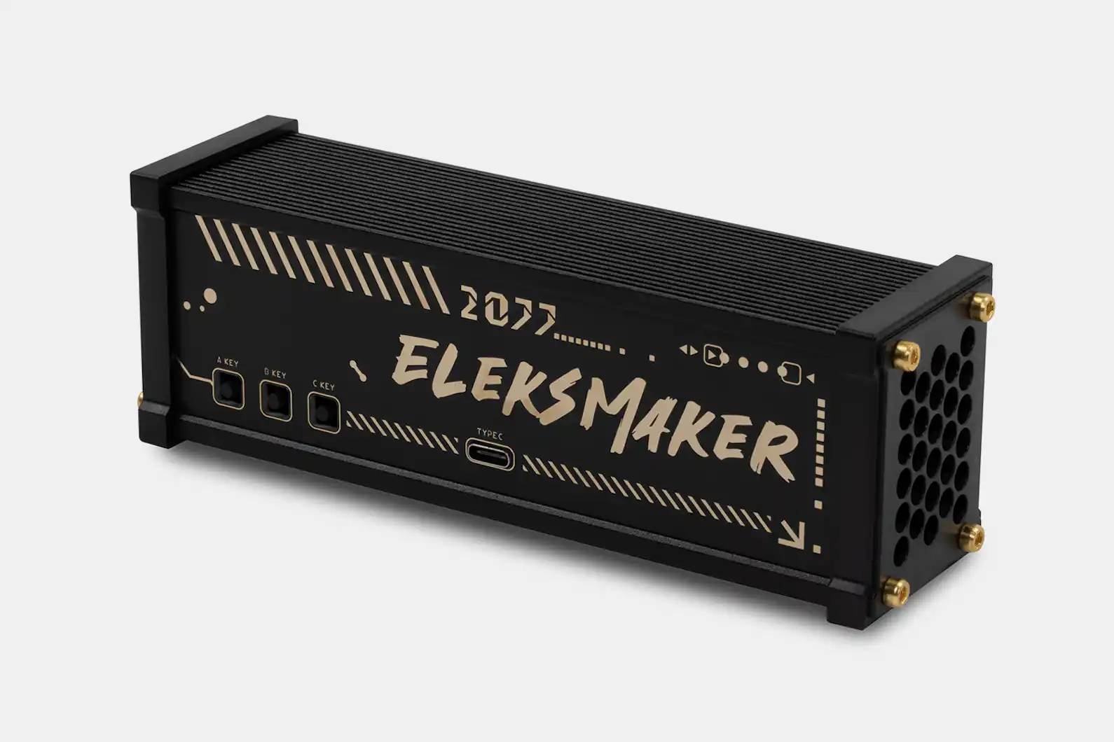 Eleks WFD Smart Clock With VU Meter and PC Monitor | Battlestations ...