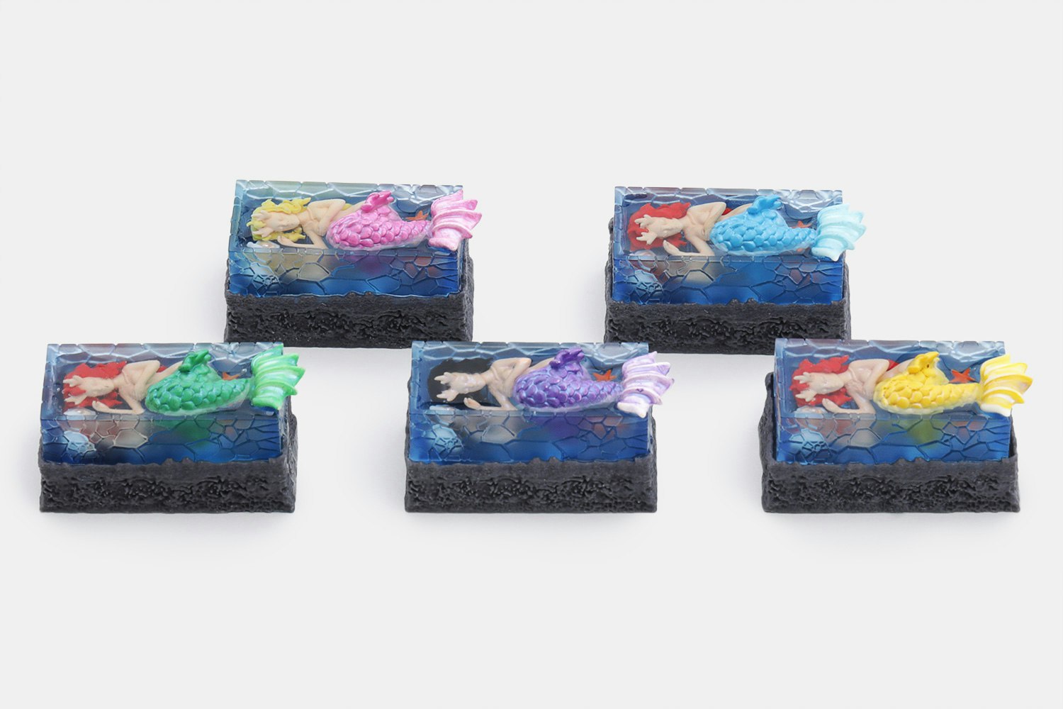 ELF Sleeping Mermaid Artisan Resin Keycap