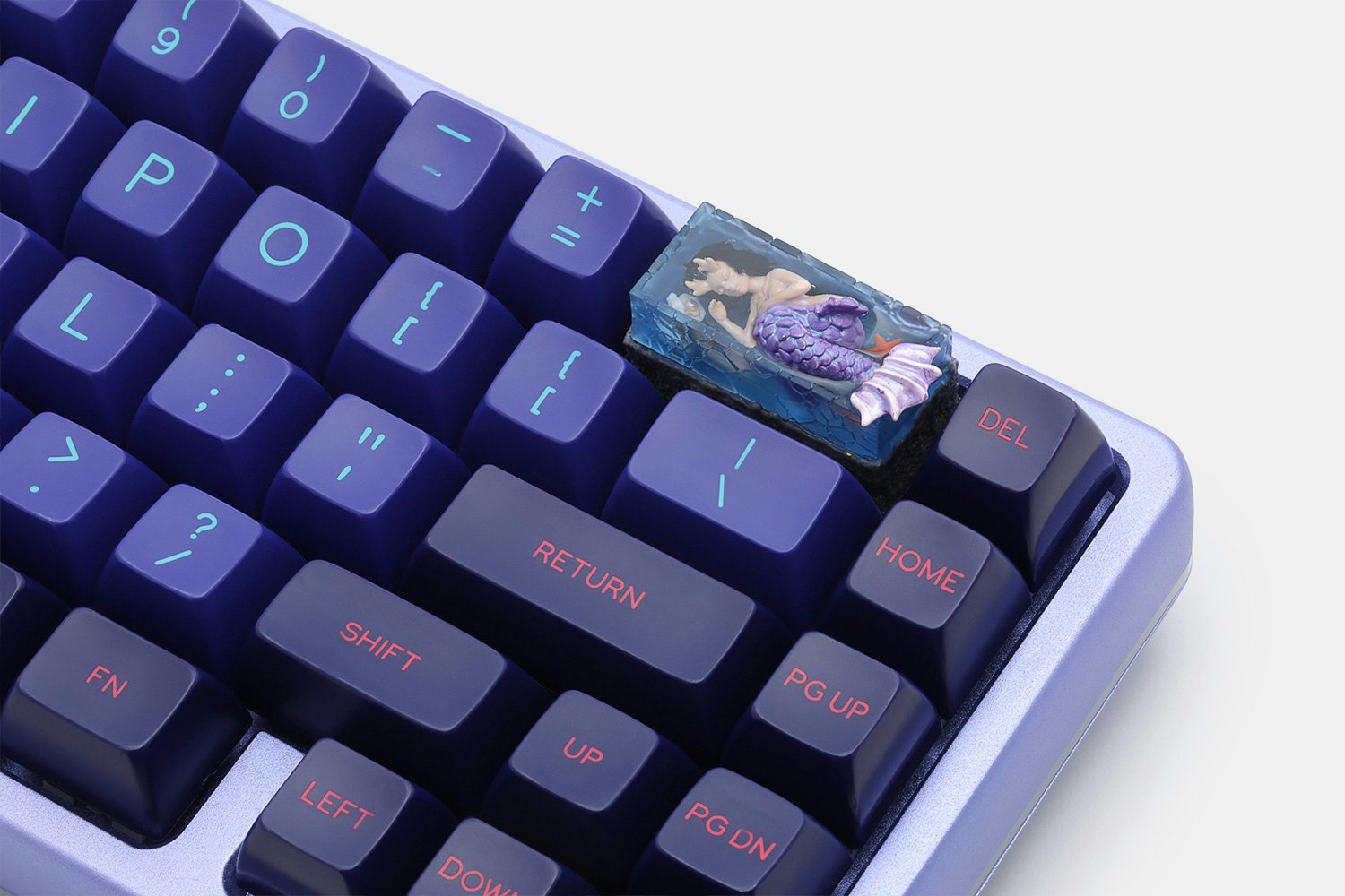 ELF Sleeping Mermaid Artisan Resin Keycap
