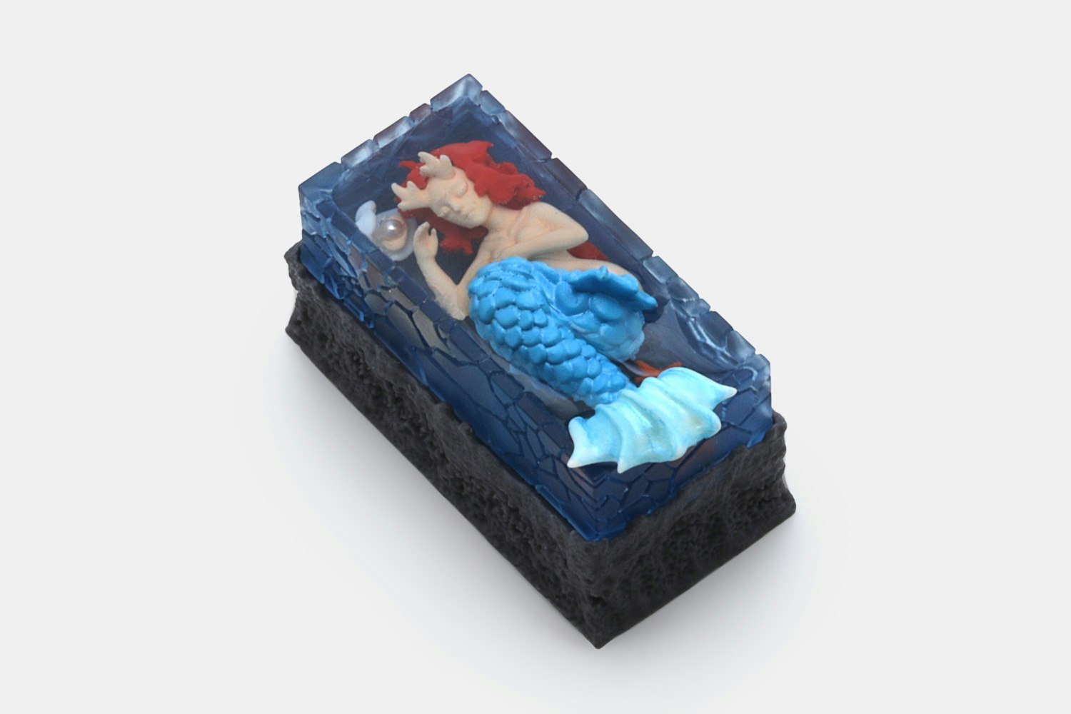 ELF Sleeping Mermaid Artisan Resin Keycap