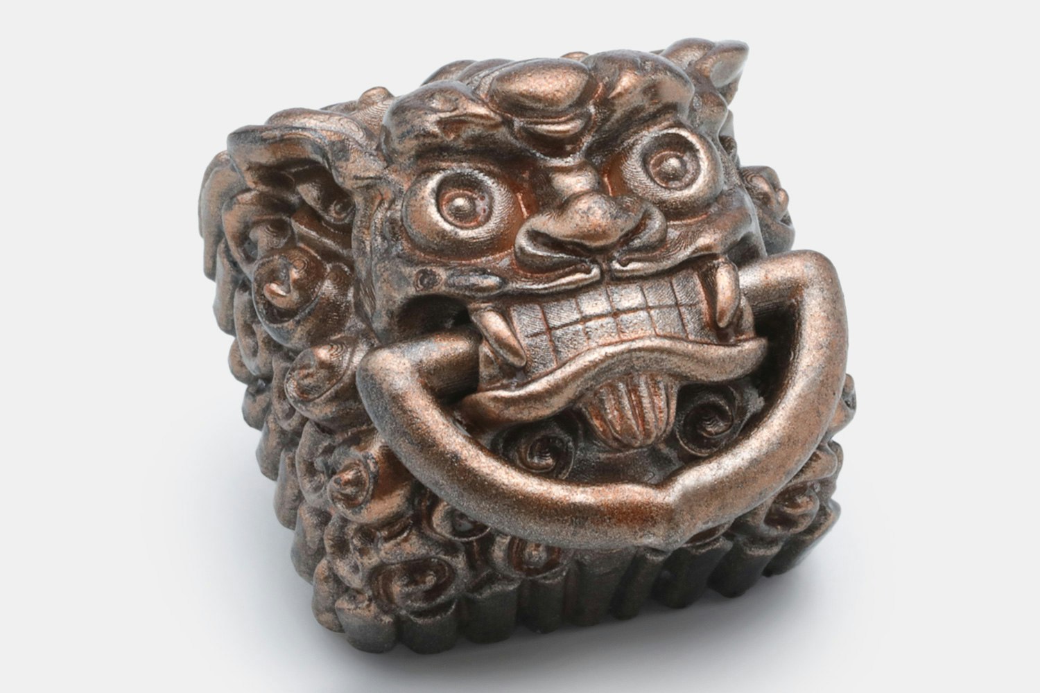 ELF Stone Lion Head Resin Artisan Keycap