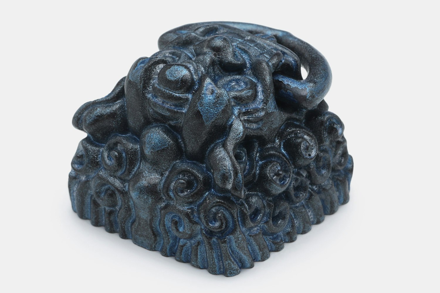 ELF Stone Lion Head Resin Artisan Keycap