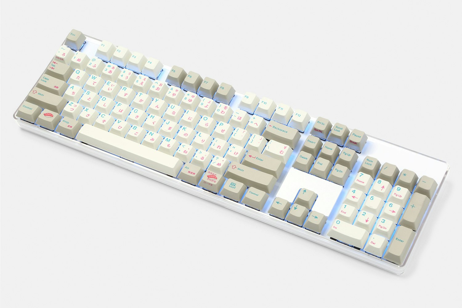 EnjoyPBT Hiragana PBT Dye-Subbed 117-Keycap Set