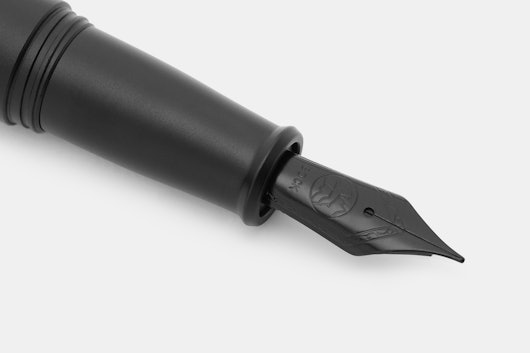 Ensso PIUMA Black Aluminum Fountain Pen