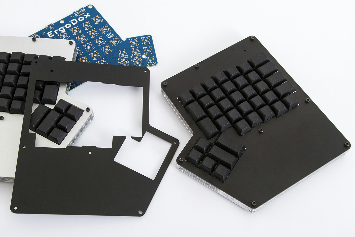 ErgoDox Aluminum Top Plates