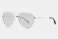 0098 Titanium Sunglasses - Shiny Rhodium - Silver Flash/Barberini Tempered Glass