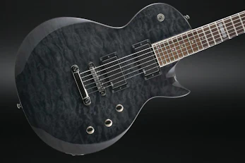 Quilt Maple See-Thru Black Quilt Maple See-Thru Black