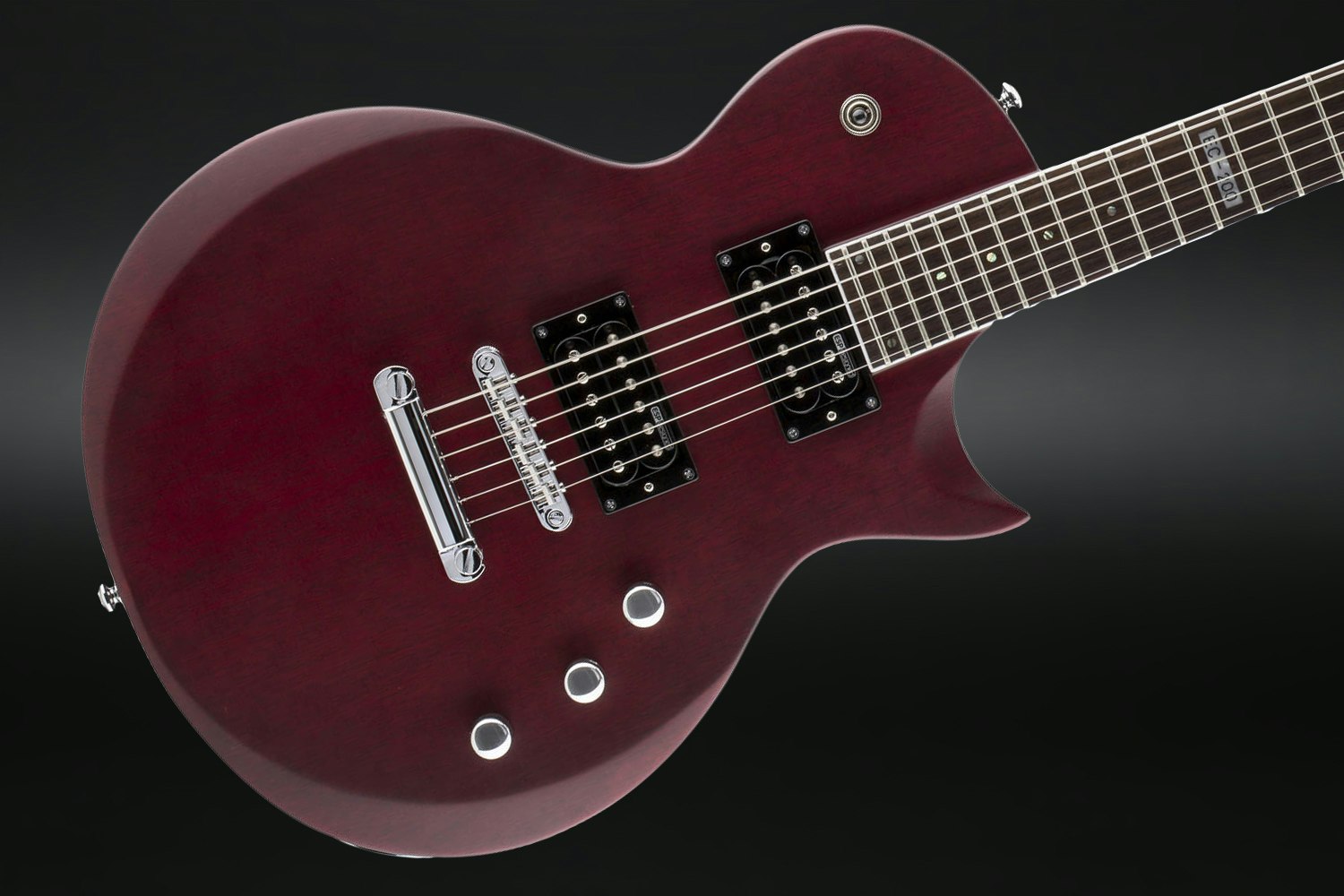 See-Thru Black Cherry Satin