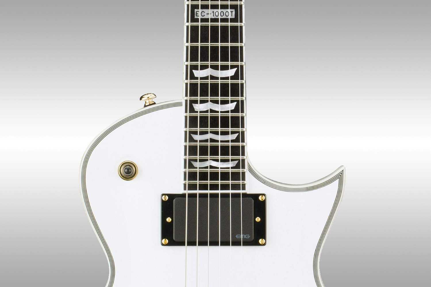 ESP LTD EC-1000T/CTM Snow White B-Stock Special | Audiophile ...