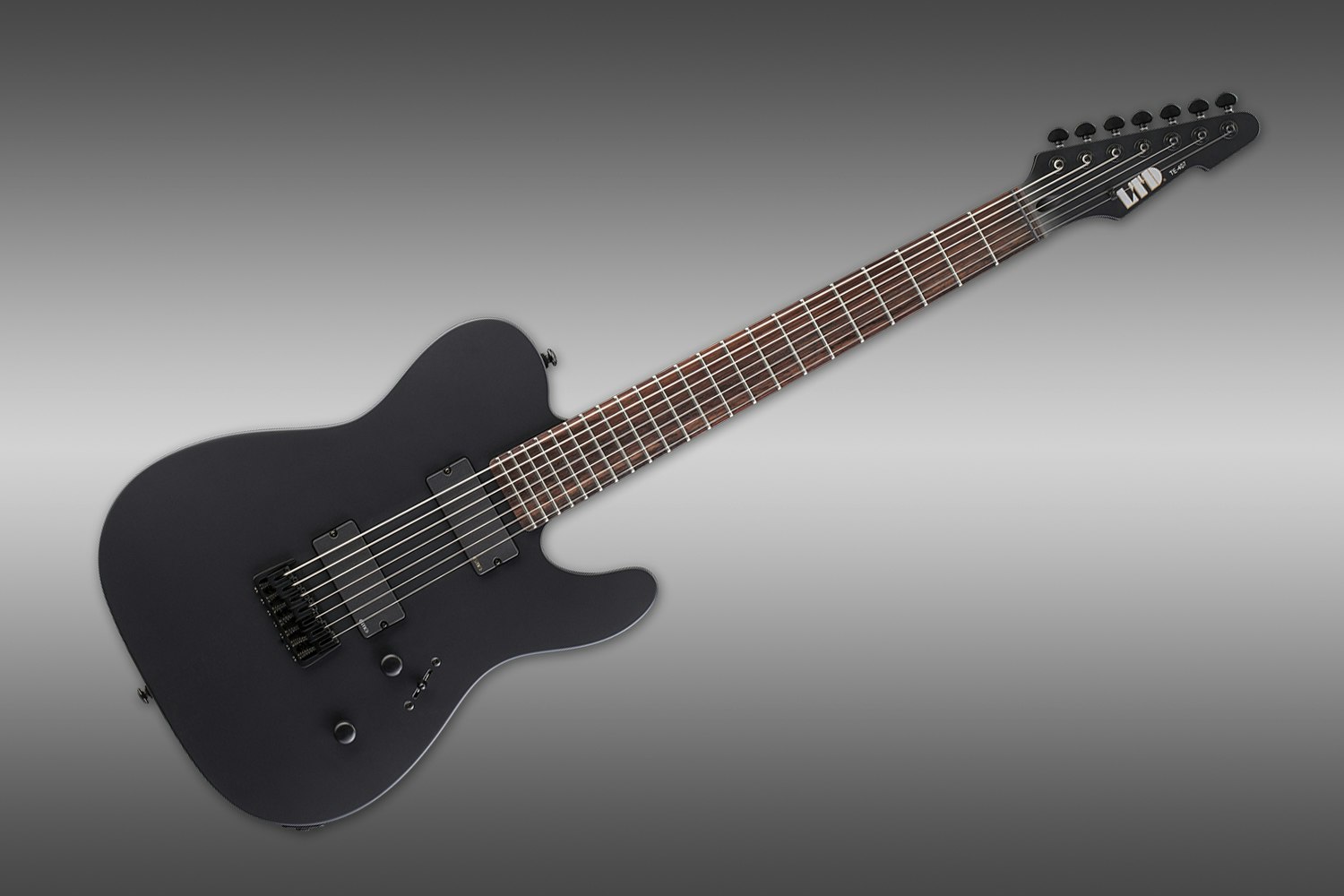 ESP LTD TE-407 Black Satin Guitar