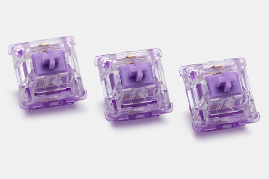 Everglide Crystal Violet Custom Mechanical Switches