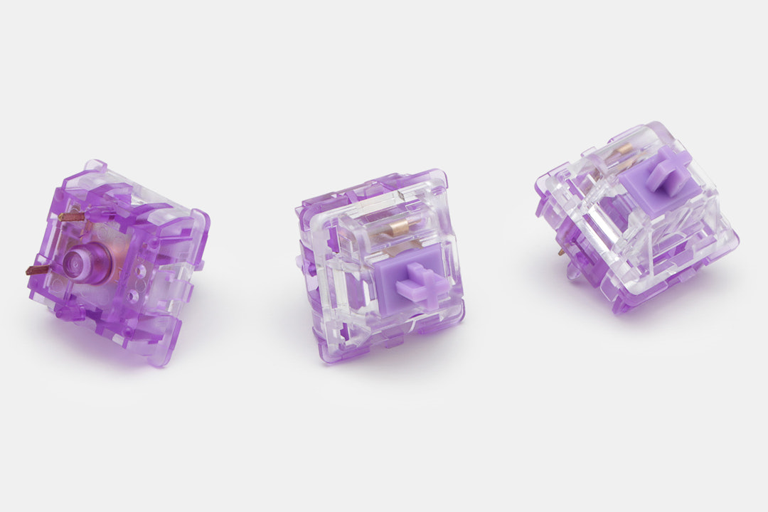 Everglide Crystal Violet Custom Mechanical Switches