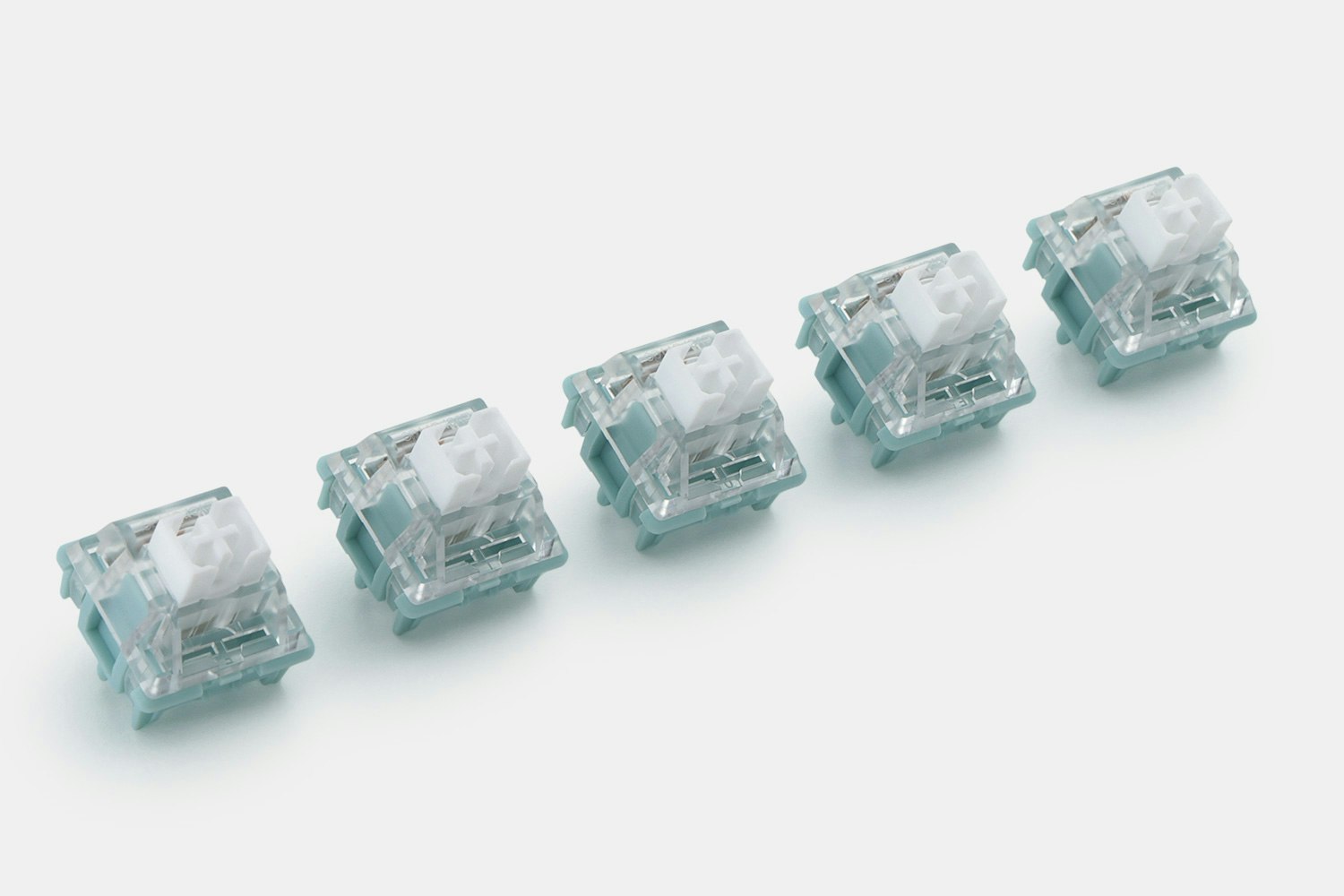 Everglide Flash Silver Switches