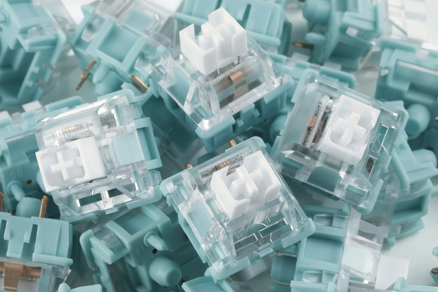 Everglide Flash Silver Switches